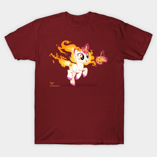 My Little Pony: Passionate Painter T-Shirt by Unicornarama